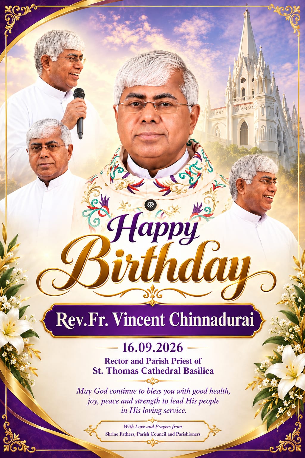 Happy Birthday Fr. Chinnadurai